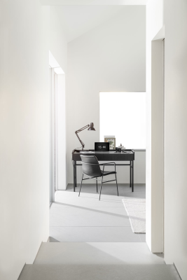 Halifax skrivbord 120 svart ek/svart metall#5