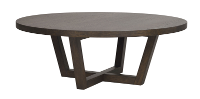 Boxford soffbord runt Ø110 brun ek