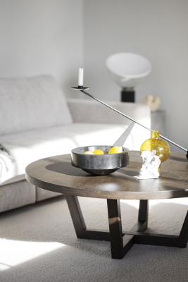 Boxford soffbord runt Ø110 brun ek#2