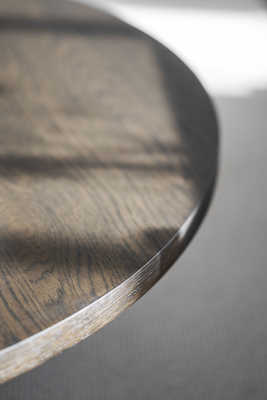 Boxford soffbord runt Ø110 brun ek#4