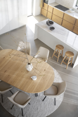 Maddock iläggsskiva 50x135 cm ek#3