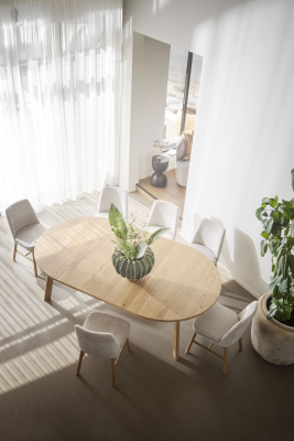 Glenside matbord Ø130 cm ek#6