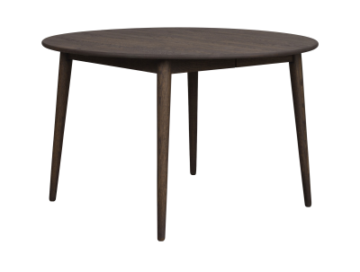 Tyler matbord runt 120/165 cm brun ek#6