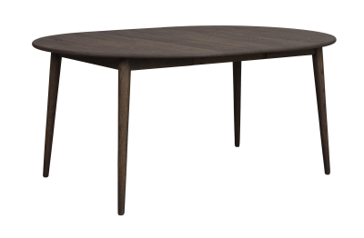 Tyler matbord runt 120/165 cm brun ek#7