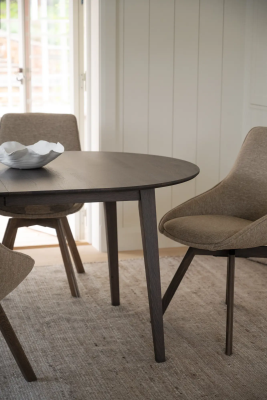 Filippa matbord ovalt 170/210 mörkbrun ek#4