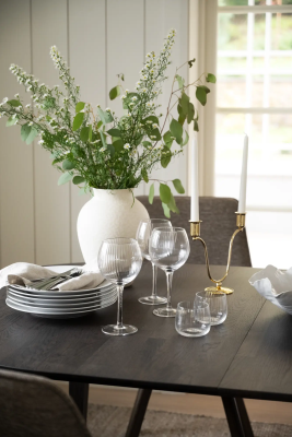 Filippa matbord ovalt 170/210 mörkbrun ek#5