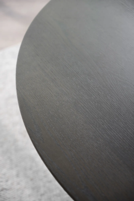 Calverton matbord runt Ø120 brun ek#6