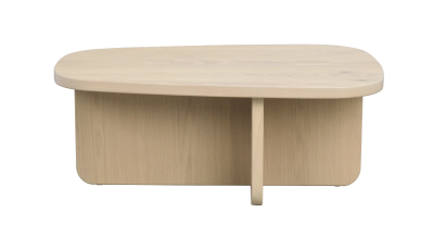 Billings soffbord 89x59 vitpigmenterad ek