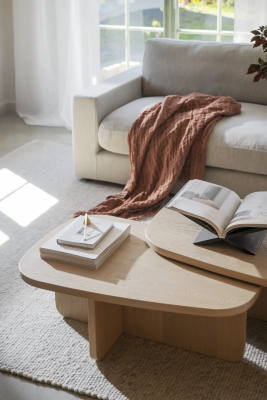 Billings soffbord 89x59 vitpigmenterad ek#2