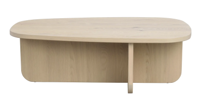 Billings soffbord 118x73 vitpigmenterad ek