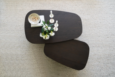 Billings soffbord 89x59 brun ek#2