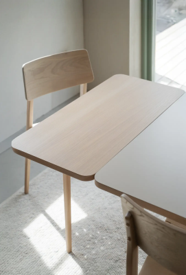 Fairmount tilläggskiva 45x95 vitpigmenterad ek#2