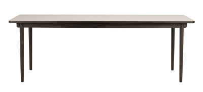 Fairmount matbord 220x95 beige HPL/brun ek