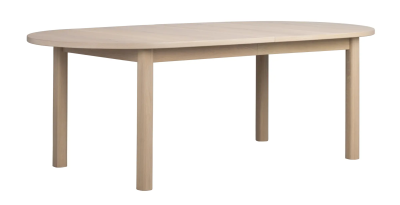 Gifford matbord ovalt 220x105 vitpigmenterad ek#6