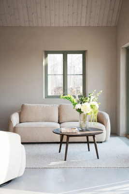 Tompkins soffbord runt Ø90 brun ek#3