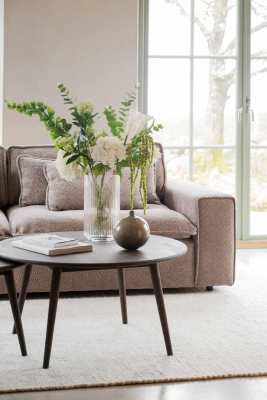 Tompkins soffbord runt Ø90 brun ek#4