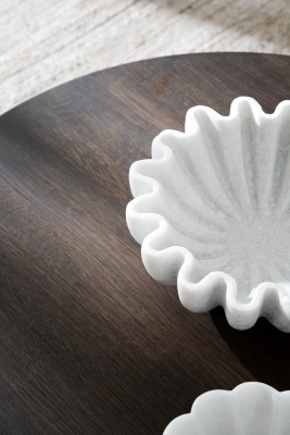 Tompkins soffbord runt Ø90 brun ek#8