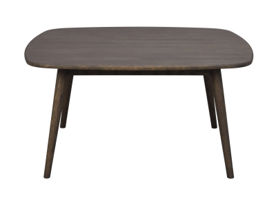 Tompkins soffbord kvadratiskt 90x90 brun ek#1