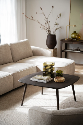 Tompkins soffbord kvadratiskt 90x90 brun ek#2