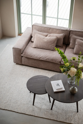 Tompkins soffbord runt Ø60 brun ek#6