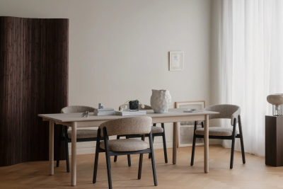 Derrymore matbord 205 vitpigmenterad ek#2