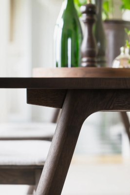 Clapperton matbord 220x95 cm brun ek#5