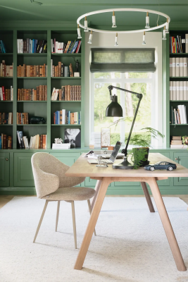 Clapperton matbord 220x95 cm sandfärgad ek#7