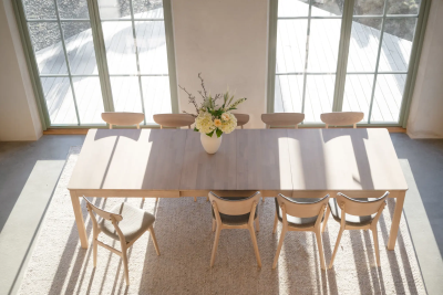 Gardner iläggsskiva 50 vitpigmenterad ek#3