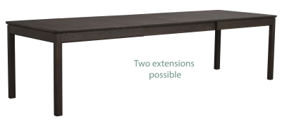 Gardner matbord 200 brun ek#6