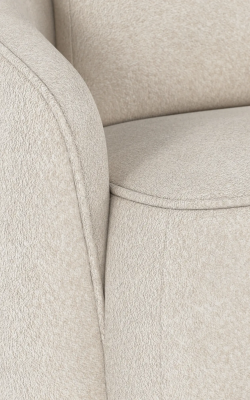 Norris soffa 3-sits tyg Anna #20 benvit#4