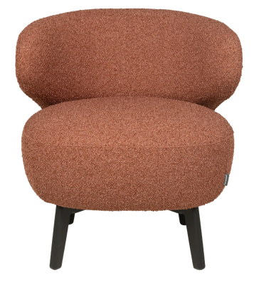 Aila fåtölj snurr C1 tyg Nancy sand/svarta ben