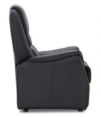 Oslo fåtölj med motorrecliner läder/PU svart#2