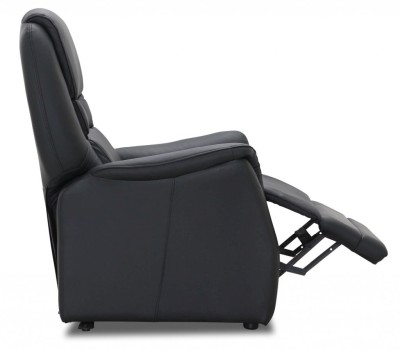 Oslo fåtölj med motorrecliner läder/PU svart#4