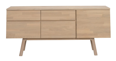 Cleardale sideboard 170 vitpigmenterad ek