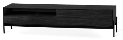 Cane mediabänk 184 cm svart