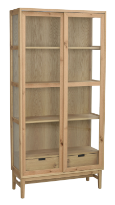 Hazelton vitrinskåp 2D 2L ek#8