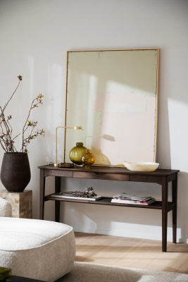 Markham avlastningsbord låda 140 brun ek#2