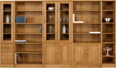 Ekliden E5 smal öppen hylla oljad ek#2