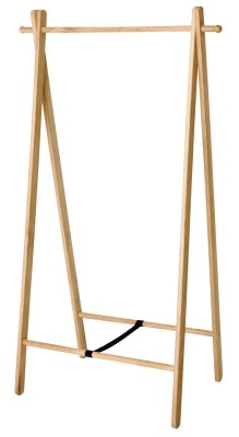 Frikk klädstativ vitoljad ek