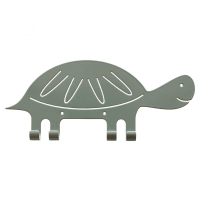 Sköldpadda väggkrok grön