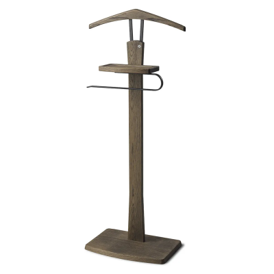 Zeve herrbetjänt rökt ek/svart