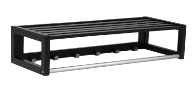 Confetti hatthylla 80 svart