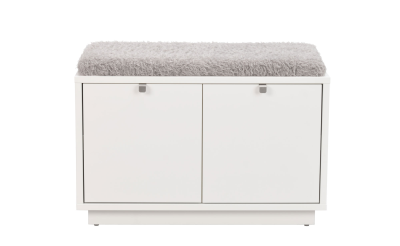 Confetti bänk 2L vit/ljusgrå