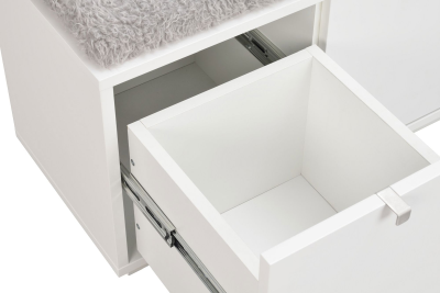 Confetti bänk 3L vit/ljusgrå#3