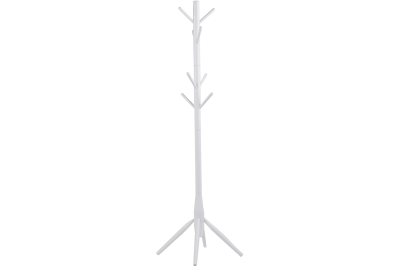 Pelle klädhängare golv vit