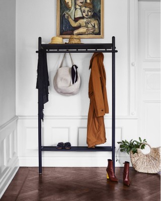 Milford klädställning svart ek#2