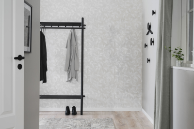 Milford väggknopp Ø12 cm svart ek#3