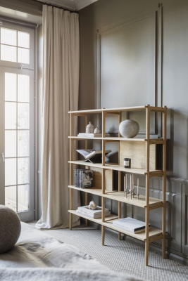 Holton bokhylla hög 140x166 cm ek#2