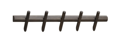 Hillmond kroklist 5 krokar brun ek#4