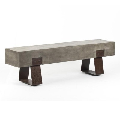 Vault betongbänk 120 betong/rost